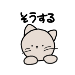 [LINEスタンプ] ねこさんのおはなし