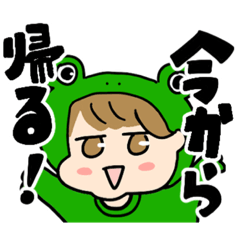 [LINEスタンプ] あかっと＆まりりん＆とっと 普段使い用