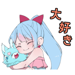 [LINEスタンプ] あみりちゃんスタンプ3、6修正版