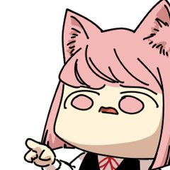 [LINEスタンプ] 【アライグマちゃんのスタンプ】レメーク1