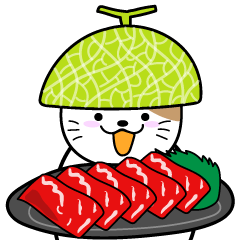 [LINEスタンプ] またたび 熊本県