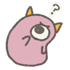 [LINEスタンプ] ちょいちっちゃ(モンスター)