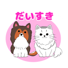 [LINEスタンプ] キャッシー＆メリーといっしょ