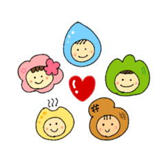 [LINEスタンプ] 秦野のこびと