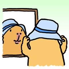 [LINEスタンプ] お出かけモルモット