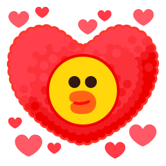 [LINEスタンプ] サリー可愛い♡サリーが主役でハートフル♥