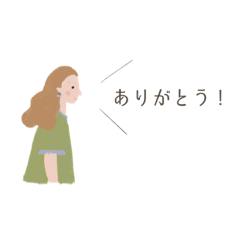 [LINEスタンプ] 大人女子 クリスチャンスタンプ