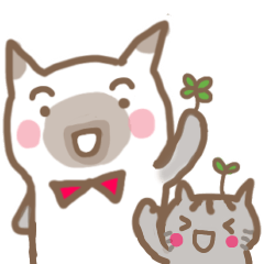 [LINEスタンプ] あすPさんちのねこさま その2