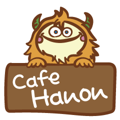 [LINEスタンプ] CafeHanonキャラクタースタンプ