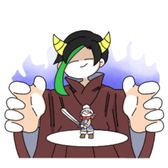 [LINEスタンプ] もちもちガールズとRPG