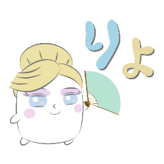 [LINEスタンプ] マシュマロ貴婦人