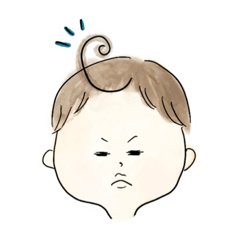 [LINEスタンプ] 1歳boyほぼbaby