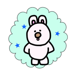 [LINEスタンプ] たどり着くだろうウサギくん