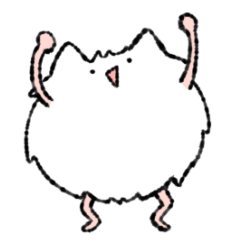 [LINEスタンプ] ゆき丸くん2 ～にじみペン～