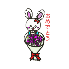 [LINEスタンプ] フワウサ
