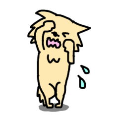 [LINEスタンプ] こわがりーぬ2(敬語)