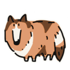 [LINEスタンプ] ラッキーはハッピー