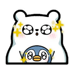 [LINEスタンプ] クマシロさん