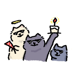 [LINEスタンプ] 大石家のねこ様