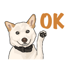 [LINEスタンプ] 雑種犬 2