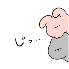 [LINEスタンプ] ねこの日常（ときどきうさぎ）