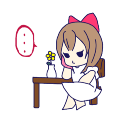 [LINEスタンプ] ルカちゃん-stamp-