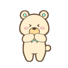 [LINEスタンプ] くまのくん2