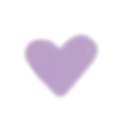 [LINEスタンプ] むらさきはァと