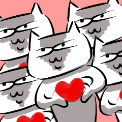 [LINEスタンプ] オアァねこ 2