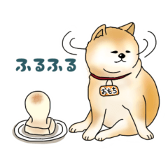 [LINEスタンプ] 柴犬のお餅