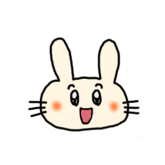 [LINEスタンプ] うさぎのウサコ。