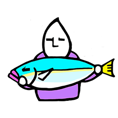 [LINEスタンプ] 水滴王子の釣り日和