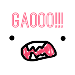 [LINEスタンプ] まる描いてちょんちょんスタンプ