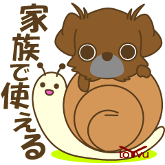 [LINEスタンプ] たんたんチベタンラピス(家族)-toYvu-