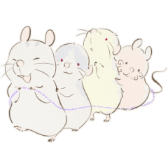 [LINEスタンプ] ねずみのうた