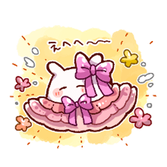 [LINEスタンプ] おようふくを着たメンダコちゃん