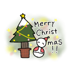 [LINEスタンプ] ほっこり子のクリスマス