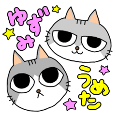 [LINEスタンプ] うめたとゆずみ 2