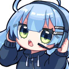 [LINEスタンプ] ゲーム好きアホ毛ちゃん