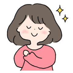 [LINEスタンプ] 毎日使える女の子2