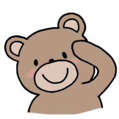 [LINEスタンプ] 毎日使えるクマさん