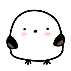 [LINEスタンプ] ふわふわ シマエナガちゃん