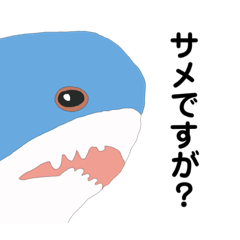 [LINEスタンプ] かわいいサメさんのスタンプ