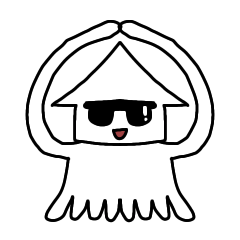 [LINEスタンプ] 毎日使える！真イカのジャクソン