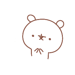 [LINEスタンプ] ぶんくまちゃん