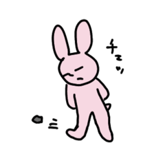 [LINEスタンプ] ハガウサギとハガリス