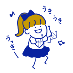 [LINEスタンプ] ちょこまかイエロー