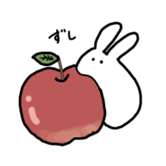 [LINEスタンプ] もちもちうさぎ(仮)