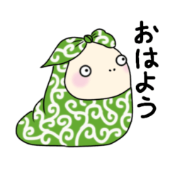 [LINEスタンプ] ふろしきの妖精