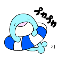 [LINEスタンプ] クジラのジュージ2